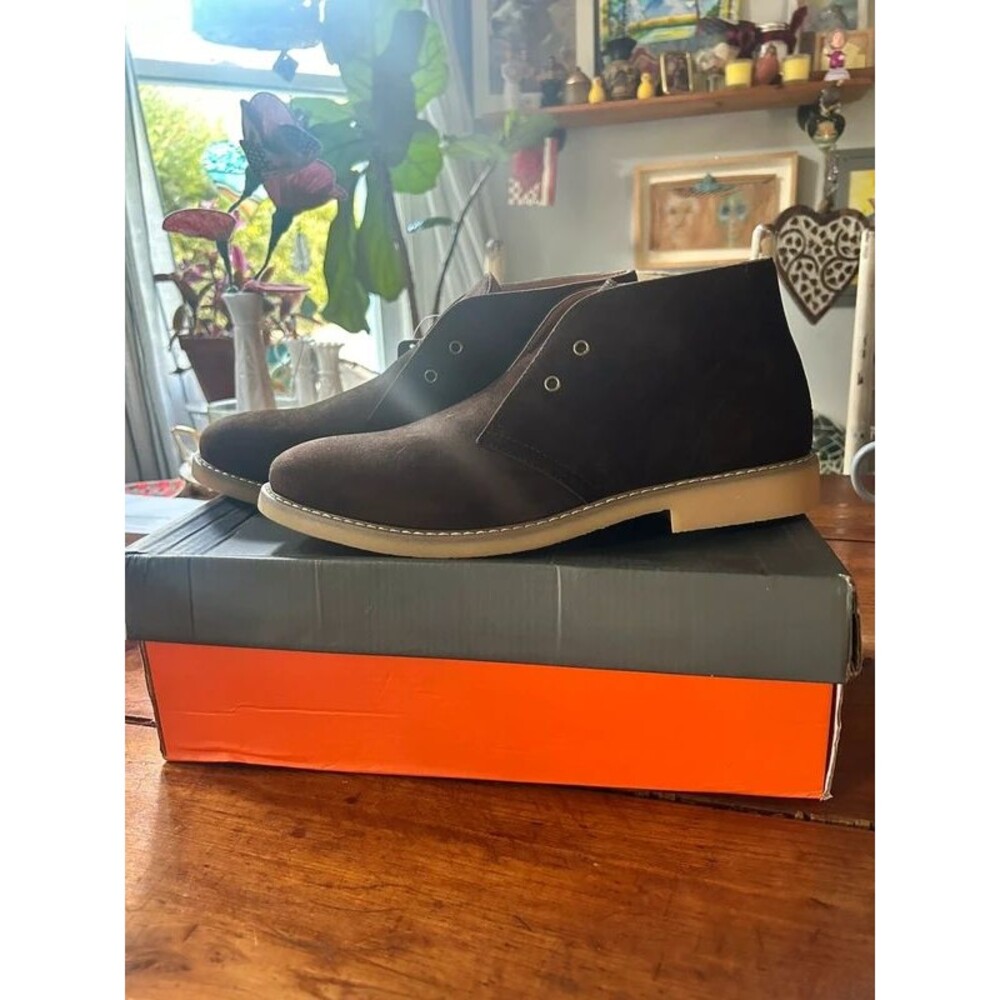 NIB Hawke & Co Springfield Brown Men’s Boots 10.5